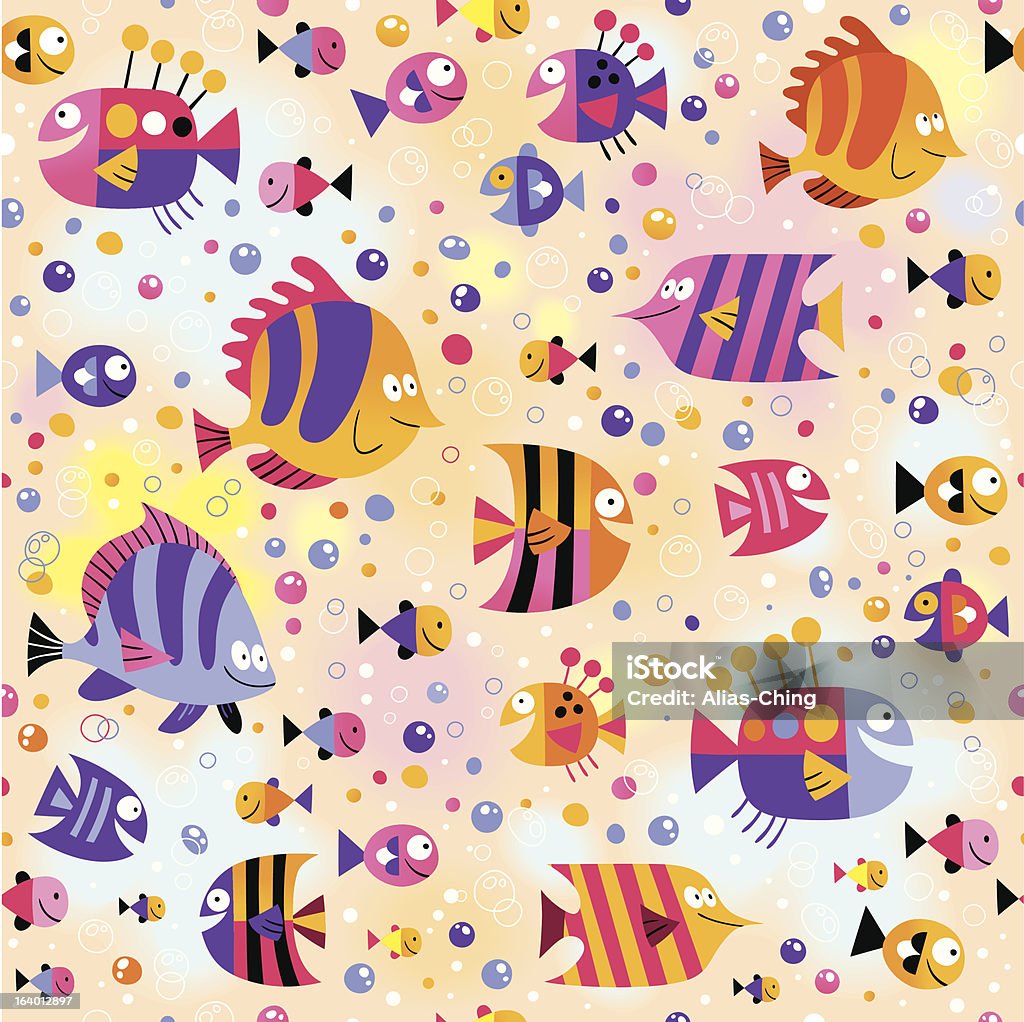 Fish Pattern Stock Fish Stock Illustration - Download Image Now - Animal, Animal Markings ...
