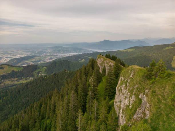 istock Swiss Alps drone shot 1640250837