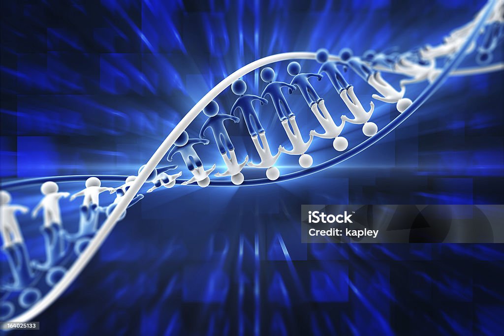 El ADN humanos - Foto de stock de ADN libre de derechos