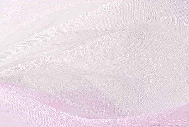 pink white organza fabric texture