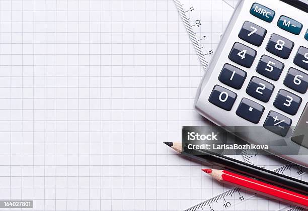 Nahaufnahme Der Planung Stockfoto und mehr Bilder von Mathematik - Mathematik, Bleistift, Lineal