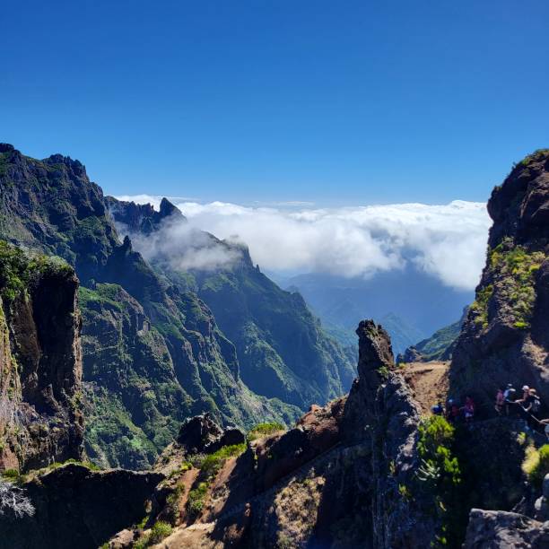 istock Madeira island mountains peak 1640278784
