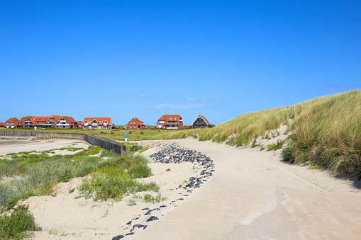 Sylt is the largest North Frisian island and is a popular destination for fine food and water sports. Located off Schleswig-Holstein's North Sea coast.