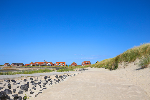 The small East-Frisian-Island Baltrum, Germany