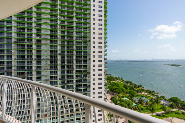 istock Photo from a Miami balcony with bay views 1640294199