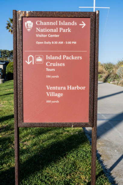 istock Channel Islands Directional Sign 1640306170
