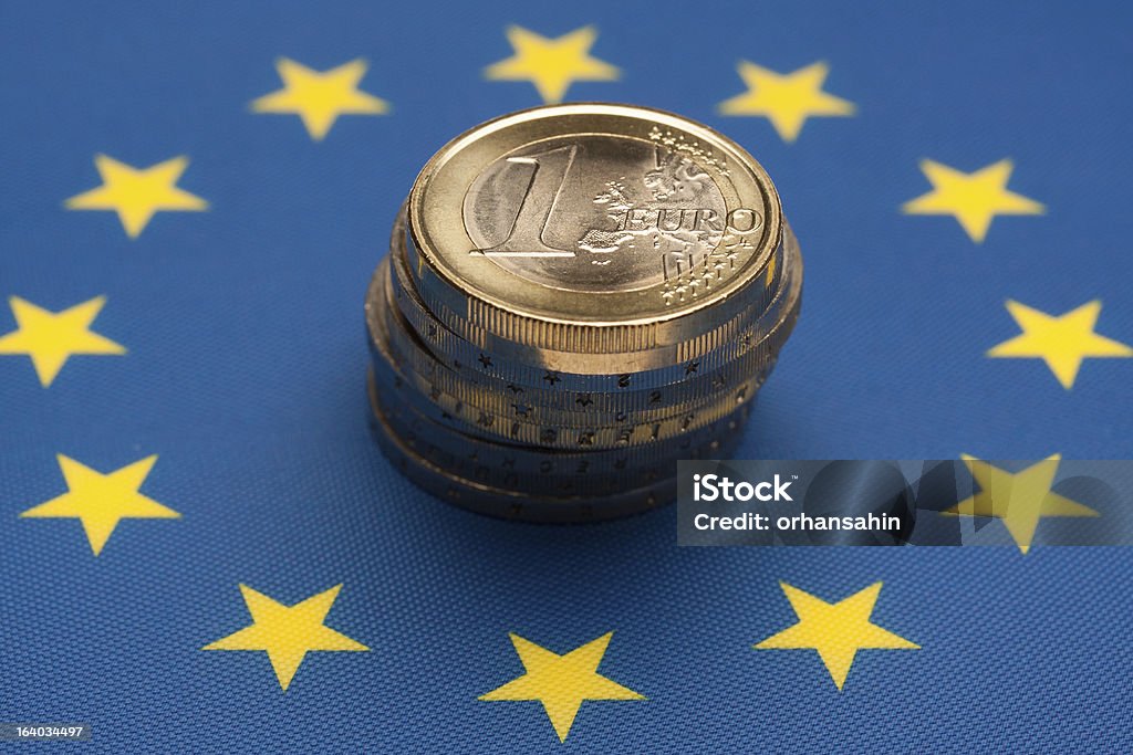 Europäische Wirtschaft - Lizenzfrei EU-Währung Stock-Foto