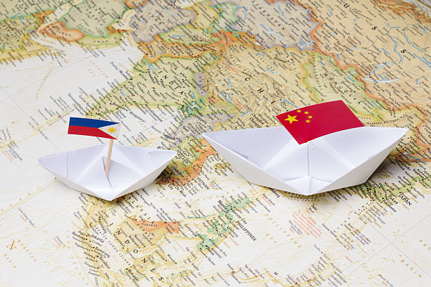 China and Philippines stock photo