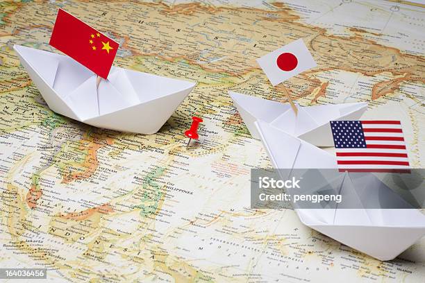 China And Japan Stock Photo - Download Image Now - China - East Asia, USA, Japan