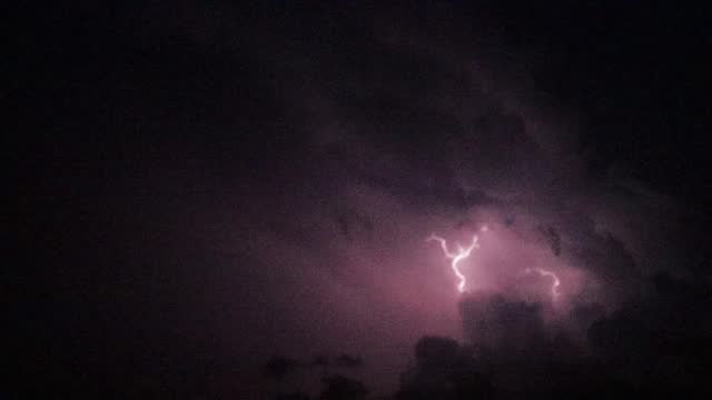 lightening storm