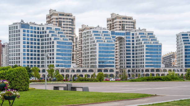 istock Modern Residential Complex Buildings - Minsk, Belarus 1640517756