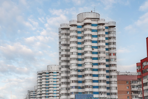 Soviet Era 16-storey residential buildings - Kukuruza - Minsk, Belarus