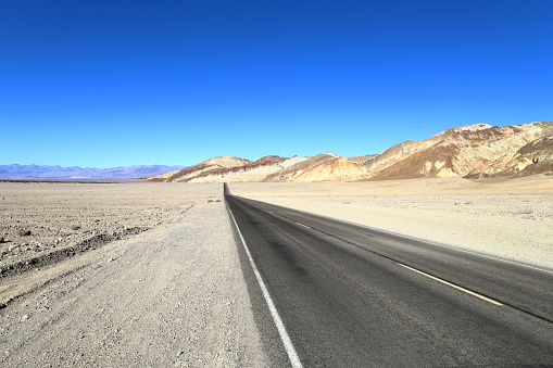 Badwater Road, Death Valley National Park, California, USA