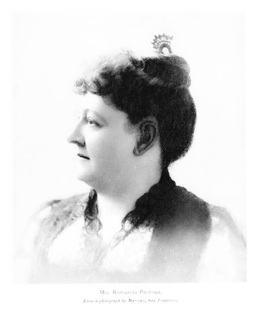istock Mary Catherine McIntire Pacheco Portrait, Novelist and Playwright, 19th Century American Culture 1640652704