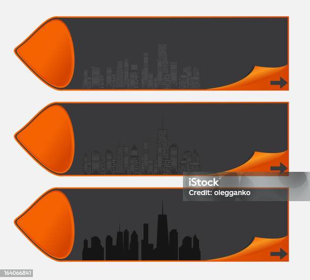 Ilustración de Ilustración Vectorial De Banners Con Ciudades Silueta Eps 10 y más Vectores Libres de Derechos de Actuación - Espectáculo