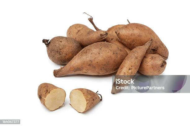 Fresh Yacon Roots Stock Photo - Download Image Now - Cross Section, Food, Freshness