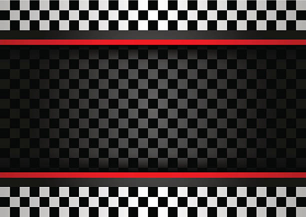 racing horizontale hintergrund - checkered flag auto racing flag sports race stock-grafiken, -clipart, -cartoons und -symbole