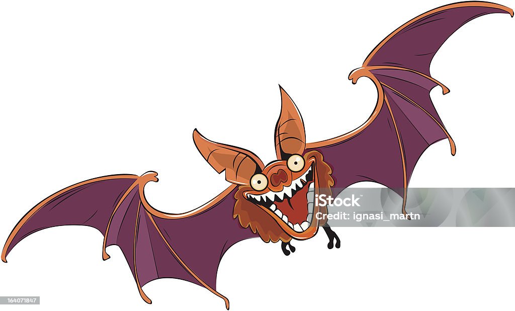 Bat - Vetor de Animal royalty-free