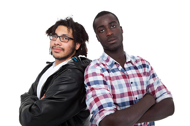 istock Portrait Of Two Friends 164072442