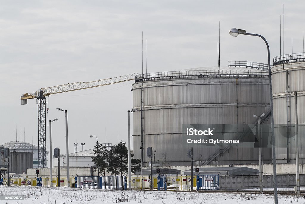 terminal de aceite - Foto de stock de Estación - Edificio de transporte libre de derechos