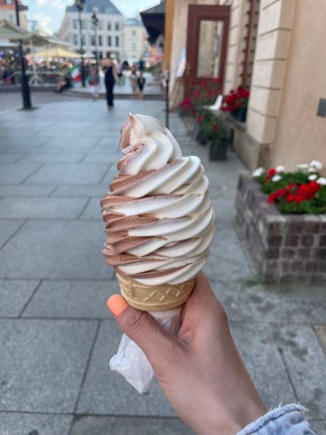 istock Ice cream in the hand 1640890609