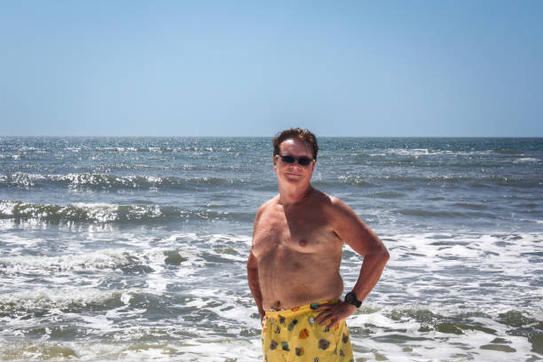 istock Adult man enjoying the beach 1640893187