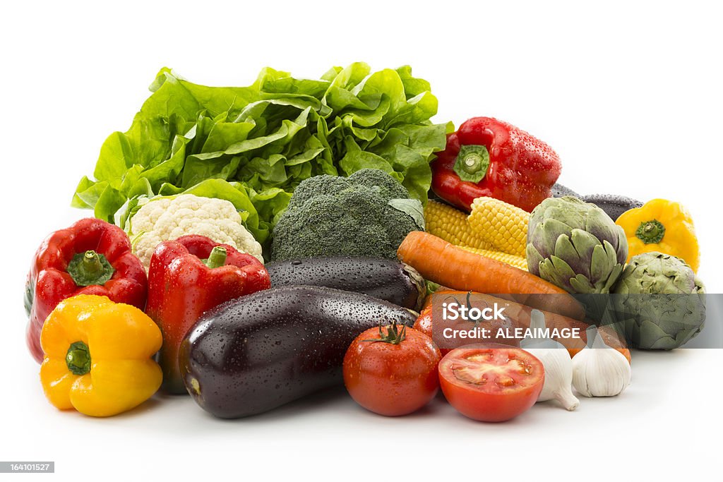 Verduras la composición. Trazado de recorte INCLUIDO - Foto de stock de Vegetal libre de derechos