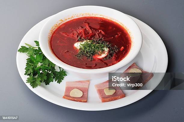 Borch Foto de stock y más banco de imágenes de Alimento - Alimento, Borsch, Carne