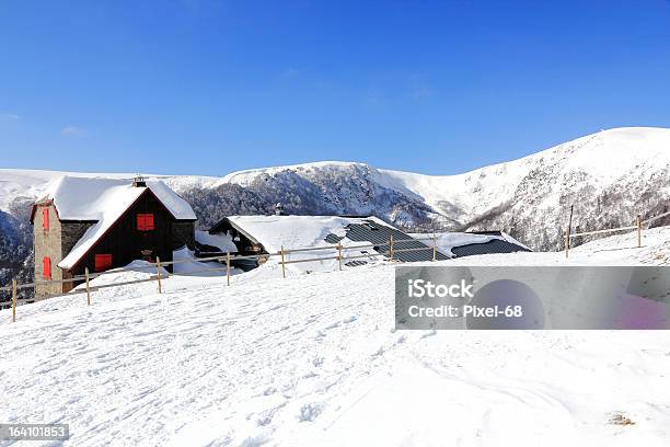 Paesaggio Del Munster Valley In Inverno - Fotografie stock e altre immagini di Dipartimento dei Vosgi - Francia - Dipartimento dei Vosgi - Francia, Alsazia, Neve