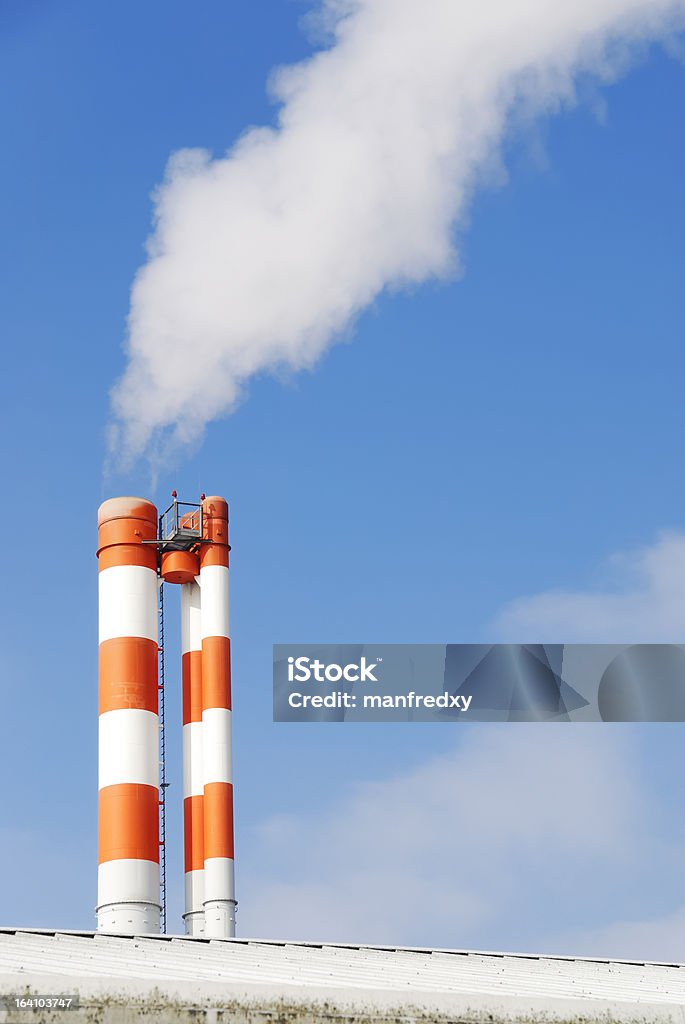 Chimney - Royalty-free Alterações climáticas Foto de stock