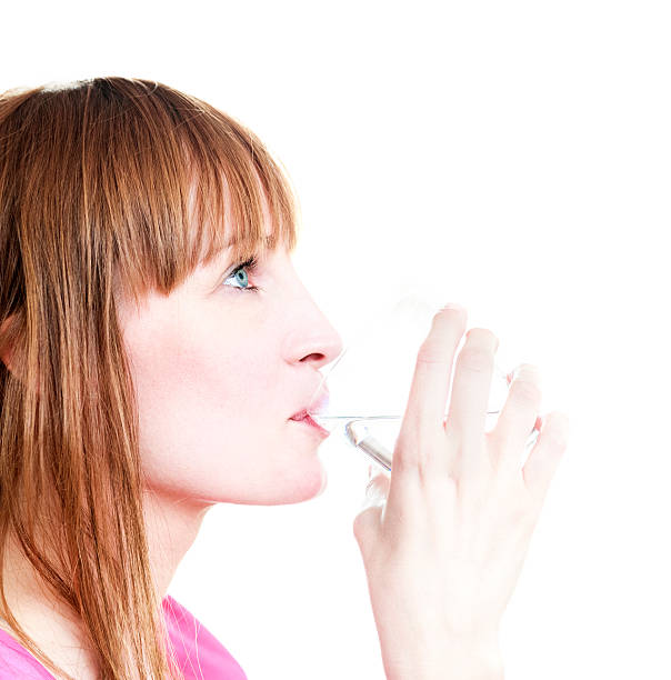 istock Drinking Water. Female Portrait 164104290