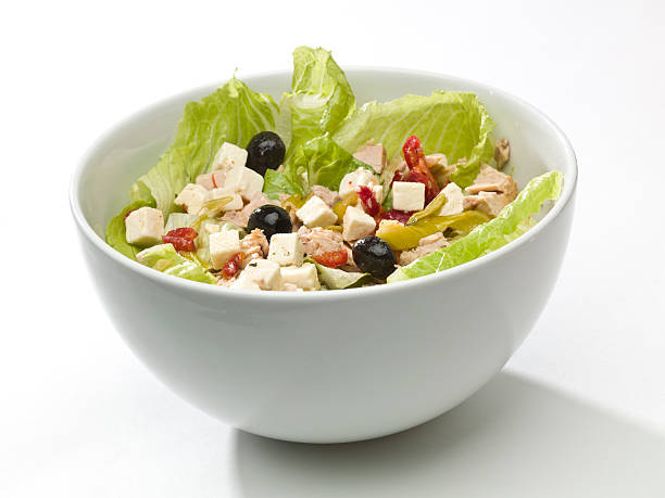 istock Tuna and feta cheese salad 164105158