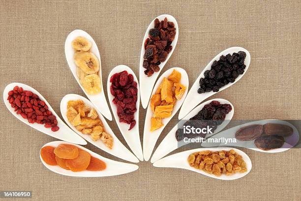 Mix Di Frutta Secca - Fotografie stock e altre immagini di Albicocca - Albicocca, Alimenti secchi, Ananas