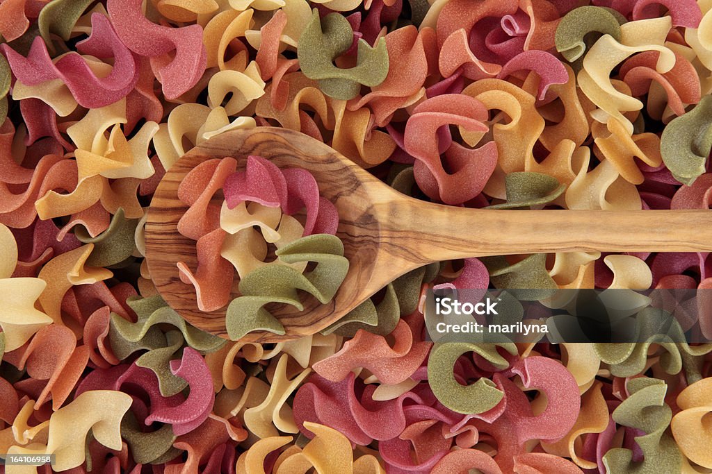 Riccioli Pasta - Foto stock royalty-free di Alimenti secchi