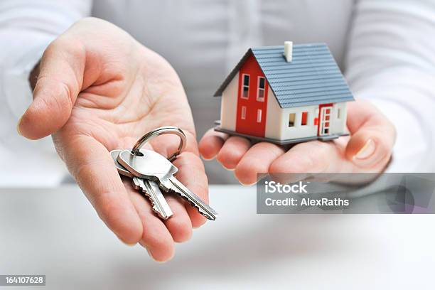 House And Keys Stock Photo - Download Image Now - House, Key, Selling
