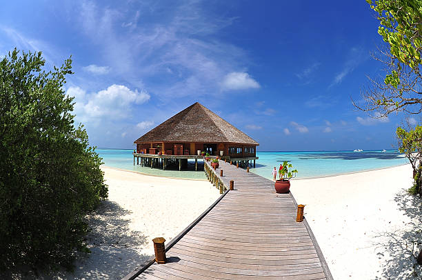 istock villas in Maldives 164109560