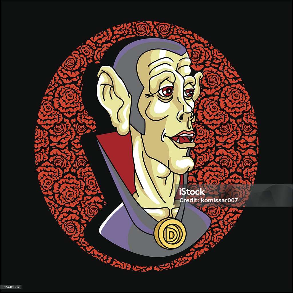 Vampire - clipart vectoriel de Adulte libre de droits