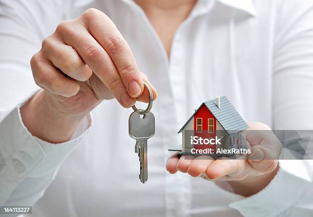 House And Keys Stock Photo - Download Image Now - Business, Buying, Close-up