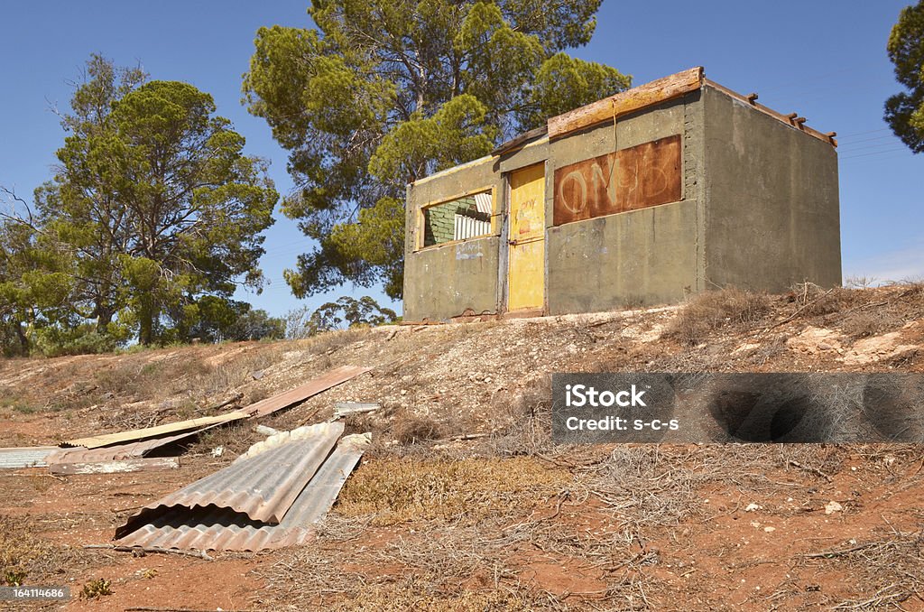 Vieux Buiding Derelict en Australie - Photo de Arbre libre de droits