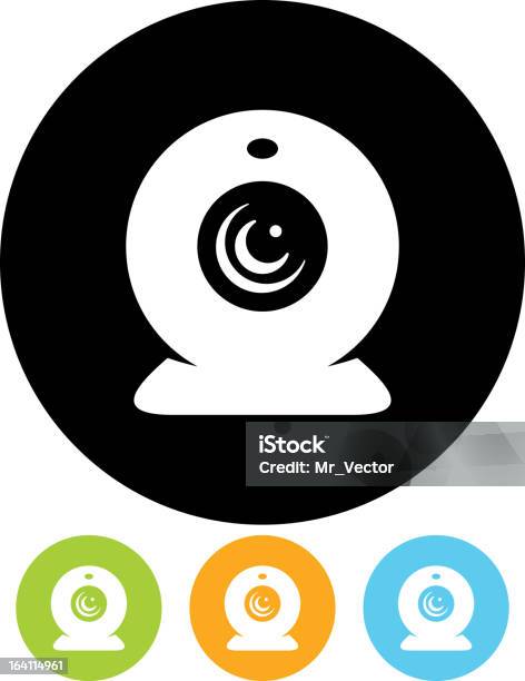 Icône De Vecteur De La Webcam Vecteurs libres de droits et plus d'images vectorielles de Appareil photo - Appareil photo, Appel vidéo, Caméscope