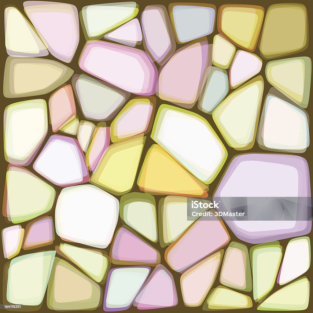 Vector abstract background Abstract background. Used transparency layers of pieces elements Clip Art stock vector