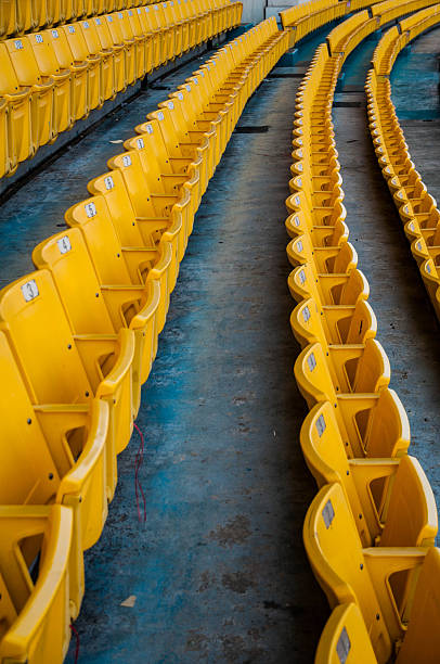 istock Yellow seat in arena 164118183