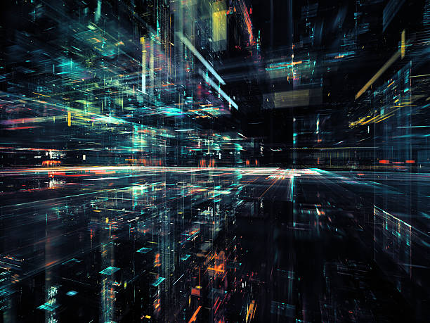 istock Time lapse photo of acceleration of technology 164118366