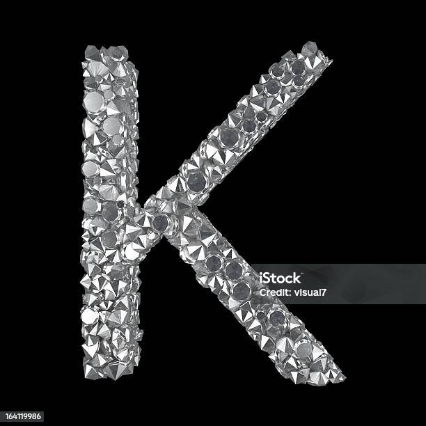ダイヤモンドレター K - アルファベットのストックフォトや画像を多数ご用意 - アルファベット, アルファベットのK, 3D