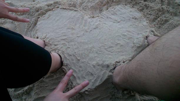istock A heat made up by sand in a beach 1641217474