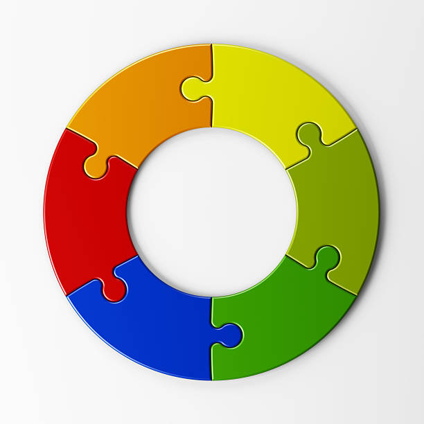 istock isolated puzzle pieces to place concepts 164122051