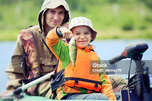 Father And Son Fishing Stock Photo - Download Image Now - Fishing, Bonding, Boys