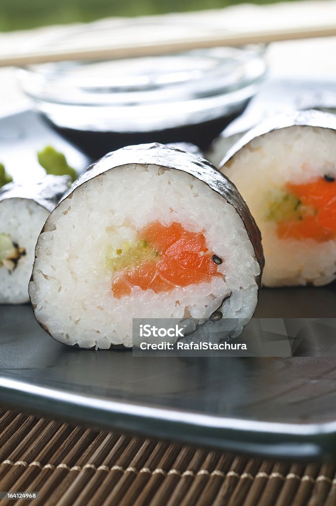 Sushi japonés - Foto de stock de Alimento libre de derechos