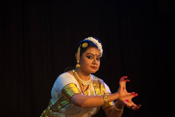 istock Mohiniattam pose photoshoot 1641250628