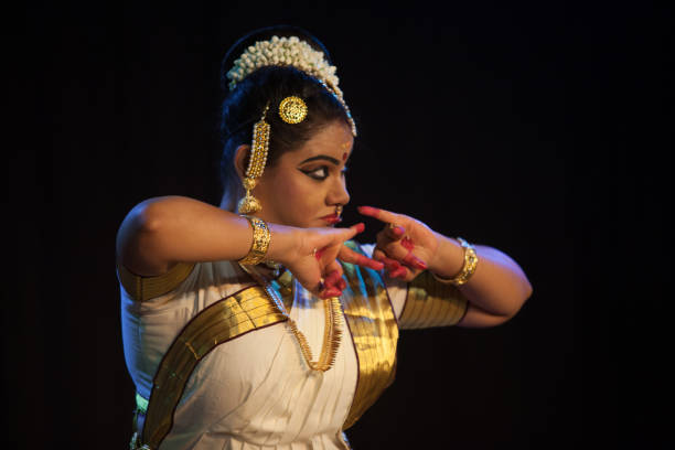 istock Mohiniattam pose photoshoot 1641250641